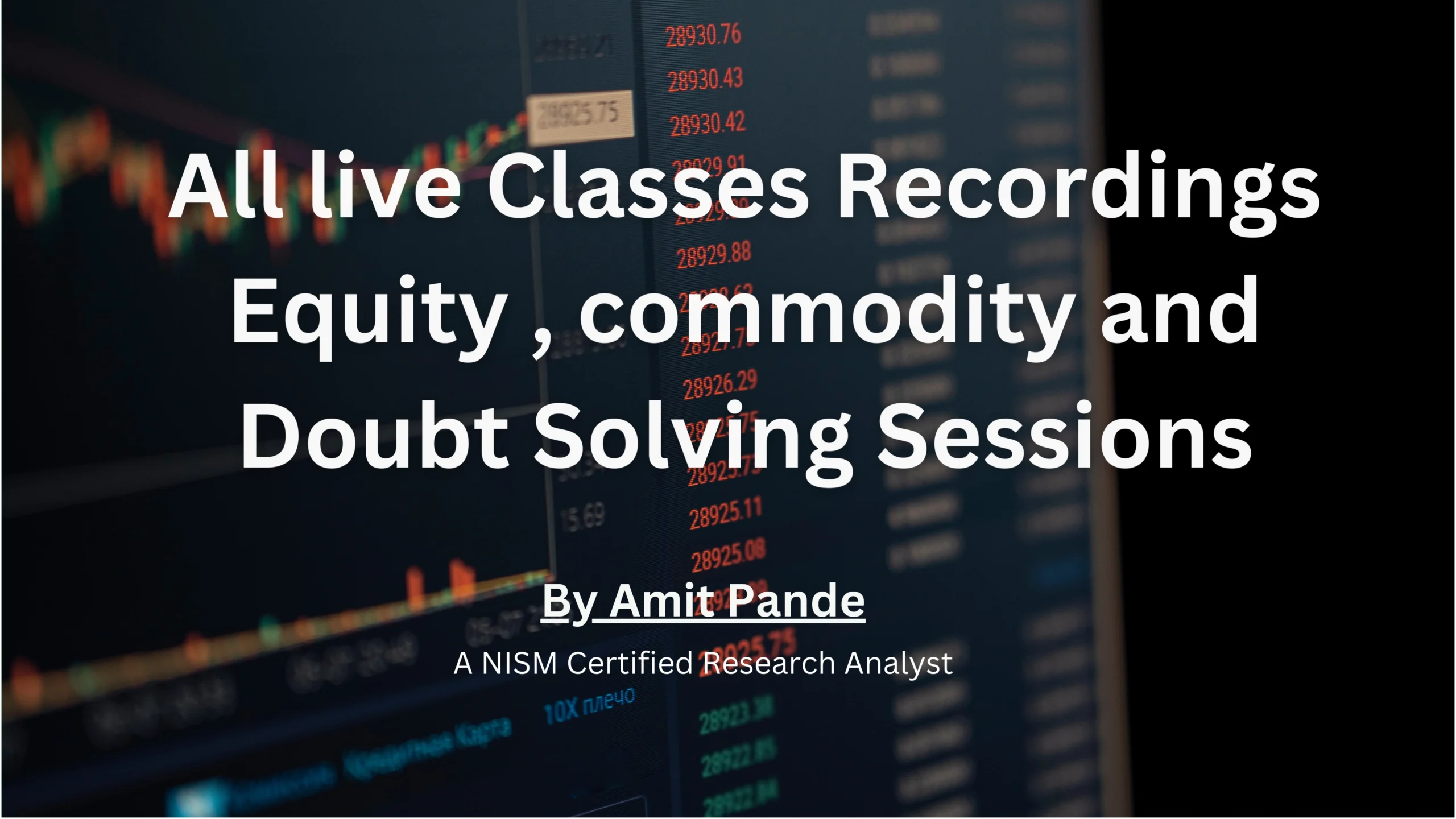 All live Classes Recordings